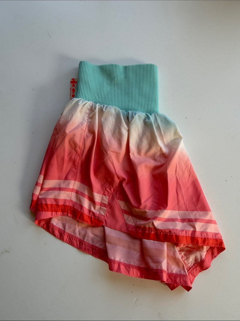 FP Movement Carpe Diem Shorts Ombré High Rise Waist Size Large Free People - Picture 10 of 10
